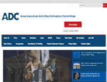 Tablet Screenshot of adc.org