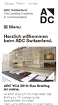 Mobile Screenshot of adc.ch