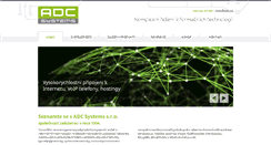 Desktop Screenshot of adc.cz