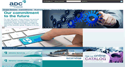 Desktop Screenshot of adc.es