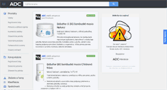 Desktop Screenshot of adc.sk