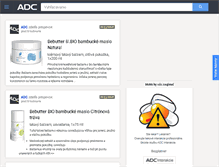 Tablet Screenshot of adc.sk