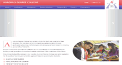 Desktop Screenshot of adc.edu.in